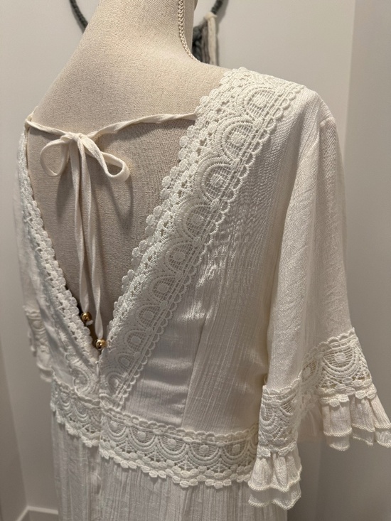 Eclipse Dresses & Skirts - Off white boho summer dress